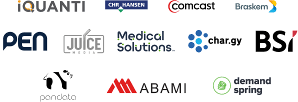 Company logos including Mars, JPMorgan, PepsiCo, Impossible Foods, Visa, Unilever