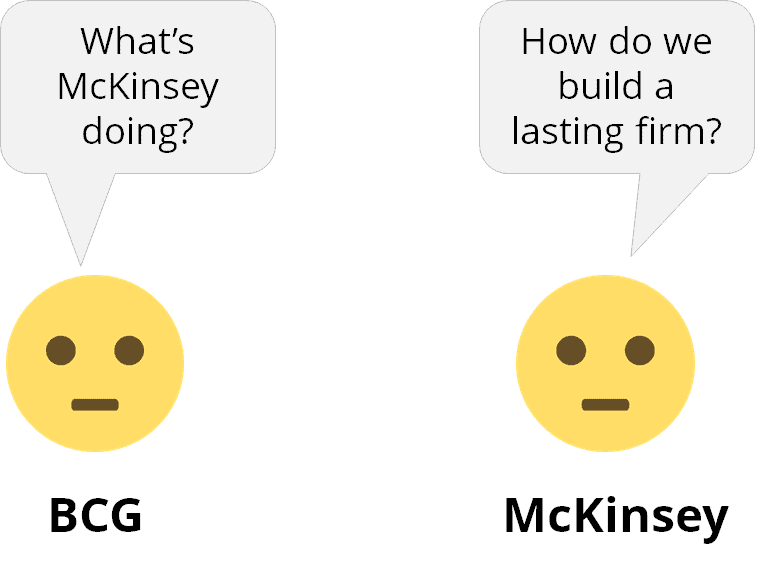 Overheard at McKinsey and BCG