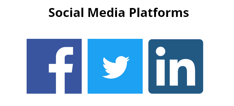 Social media platforms